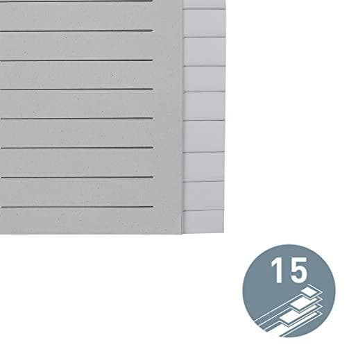 Esselte Leitz Paper Index Tyhjä A5 Paperi 15 Arkkia Harmaa