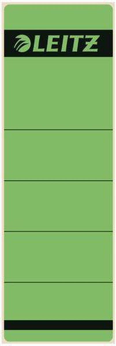 Leitz självhäftande baketiketter format 61 x 191 mm grönt paket med 10 st