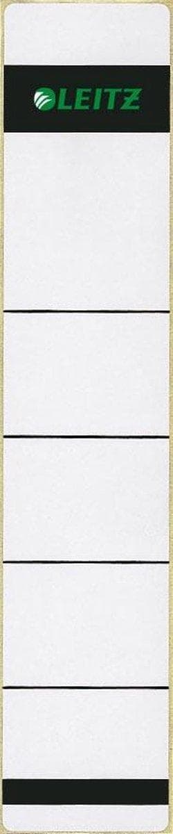 Leitz Spine etiketit, lyhyet itseliimautuvat Selkäosan leveys 50 mm, 191 x 39 mm, harmaa (10 kpl:n pakkaus)