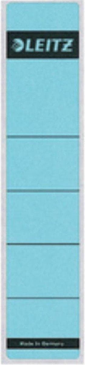 Leitz selvklæbende baglabel 1643 Størrelse 38 X 190 Mm Farve Gul