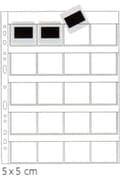 Miniatyrbillede 2 af 2: Sidste 5 pakke HERMA Slide Covers til 35 mm Slides 10 covers/pack clear