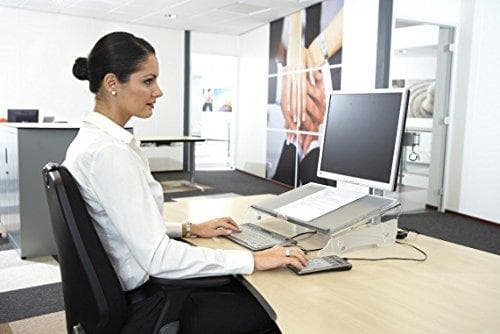 Leitz kvalitetsmappe 180°, A4, 8 cm rygbredde, specialpapirlaminering i linnedprægning, blå engel, hvid, 10070001