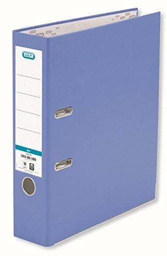 ELBA folder smart, PP-belagt, med håndtagshul, A4, 80mm, 28,5x31,8cm, lyseblå 1 stk (100202149)