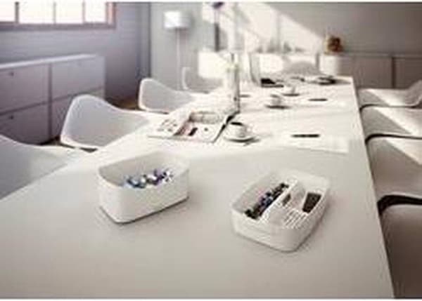 Sorteringsbakke Leitz Mybox str. S Hvid