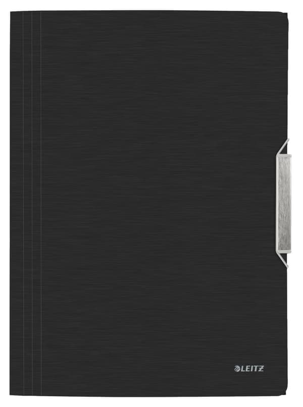 Leitz Style 3-Flap - Polypropen (PP) - Svart - A4 - Elastiskt band - CombiFile-mapp - Plåt - Standardmapp - Box-mapp (3977-00-94)