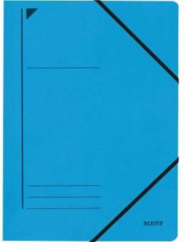 Leitz - Elastisk folder - DIN A4 - Blå - 1 st