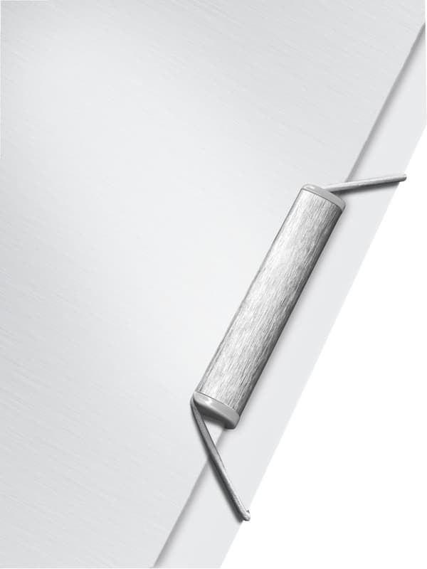 Leitz Style 3-Flap - Polypropylen (PP) - Hvid - A4 - Elastik - CombiFile-mappe - Metalplade - Standardmappe - Box-mappe (3977-00-04)