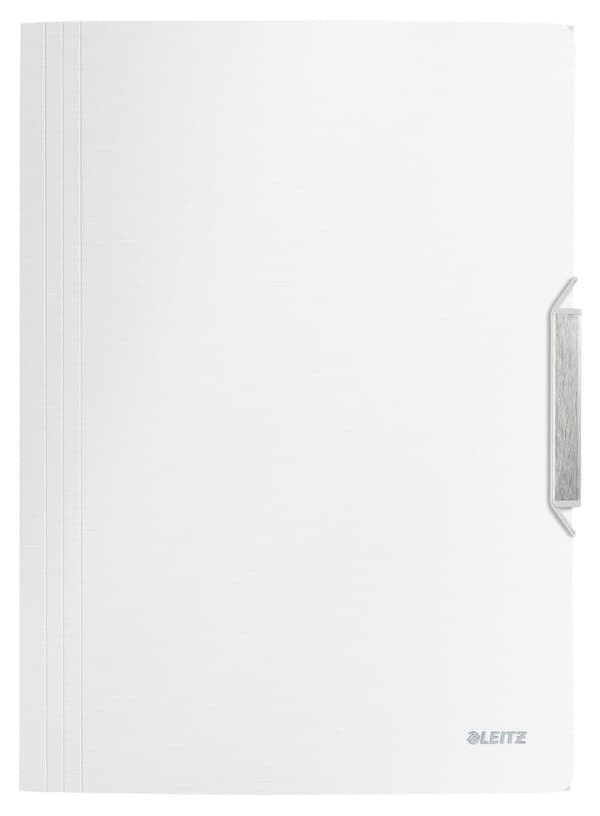 Leitz Style 3-Flap - Polypropylen (PP) - Hvid - A4 - Elastik - CombiFile-mappe - Metalplade - Standardmappe - Box-mappe (3977-00-04)