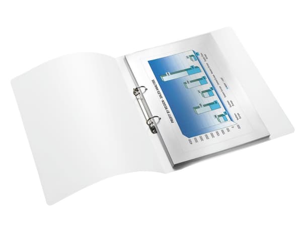 Leitz WOW ringbind fra PP format A4 lilla