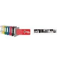 herlitz folder maX.file protect, rygbredde: 80 mm, blå DIN A4, PP plastikcover, kantbeskyttelse, indsættelig ryg (5480405)