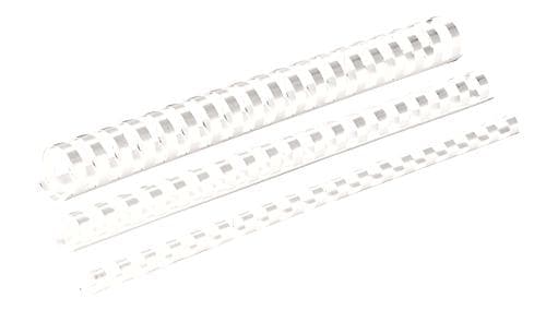 Bindrug Fellowes 6 mm 21 sormusta a4 valkoinen