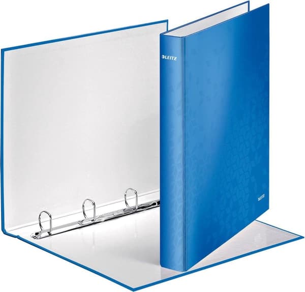 Sormuskansio Leitz Wow 4242 4-rengasta A4 Sininen