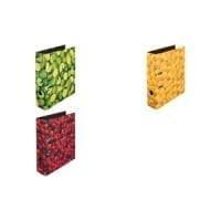 herlitz motivmappe citron, DIN A4, rygbredde: 80 mm slidsfolder, omslag afsluttet med blank folie, sort (10546901)