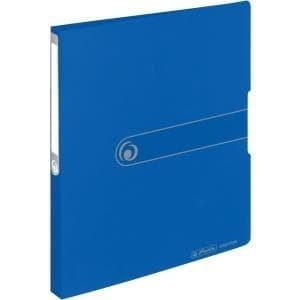 herlitz ringpärm easy orga to go, A4, 2-ring, blå ogenomskinlig D-Combi-mekanism, ryggbredd: 27 mm, fyllningshöjd: 16 mm (11217130)