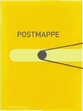 herlitz postmappe let orga to go, PP film, DIN A4, gul - til markedet: D / L / A / CH - 1 stk (11394343)