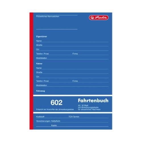 Herlitz 840637 logbog A5 602 32 ark