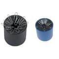 Miniatyrbillede 1 af 3: Helit H6390834 - Magnetisk clips dispenser "the clip line", blå