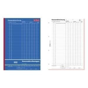 Herlitz 882415 bokföringsformulär & bok A4 100 sidor (882415)