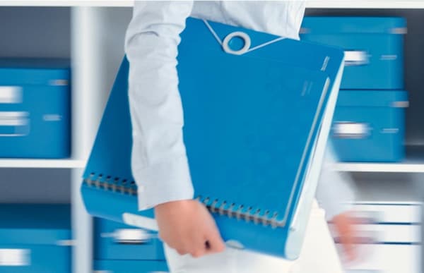Leitz WOW Premium File - Classeur - 75mm - blå