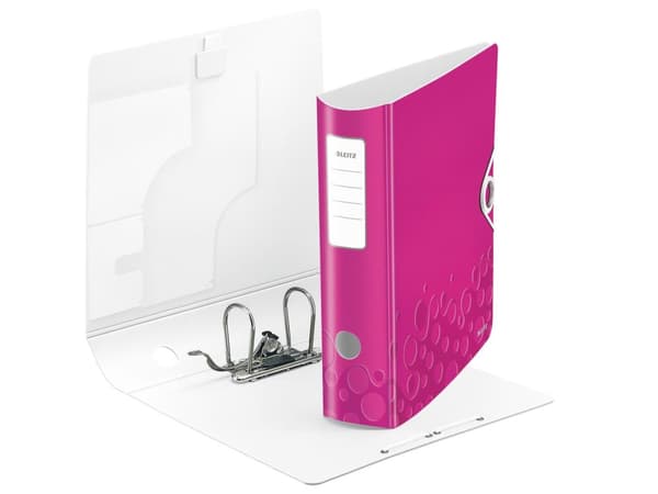 Leitz WOW Premium File - Classeur - 75mm - pink