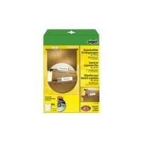 Sigel LP720 - ripustettavat viilatarrat - valkoinen - 60 x 21 mm - 185 g/m2 - 156 kpl. (4 arkkia x 39) (LP720)