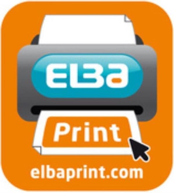 Mapp A4 Bred PP Elba Radoplast Blå