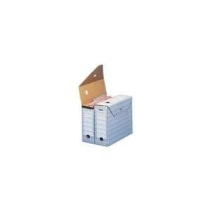 ELBA arkivboks tric 100333274 DIN A4 bølgepap grå/hvid - 1 stk (100333274)