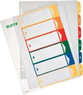 Miniatyrbild 1 av 5: Leitz 12920000 Registrera Din A4 toppbredd 1-6 polypropen flera färger 6 flikar 12920000