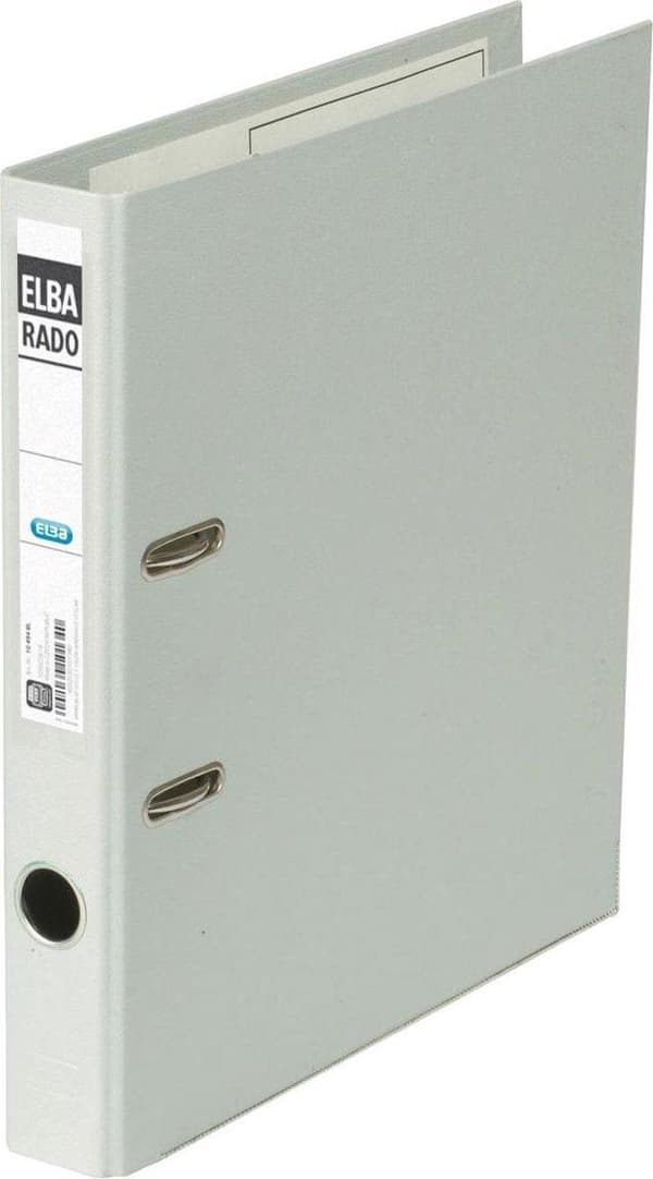 Kansiot Elba Rado Plast A4 50 mm pvc harmaa