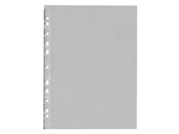 A4 plastlomme - hul 10-pak