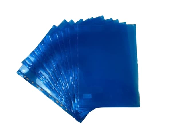 A4 plastlomme - hul 10-pak