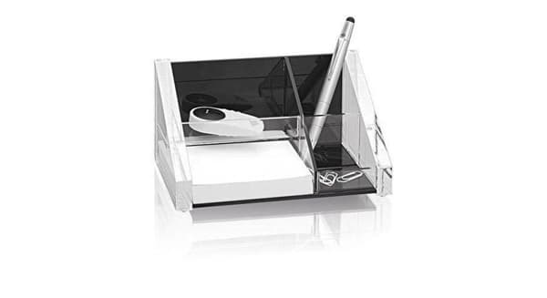 WEDO® Desk Organizer - Akryl - Desk Ryddig med Memo Box
