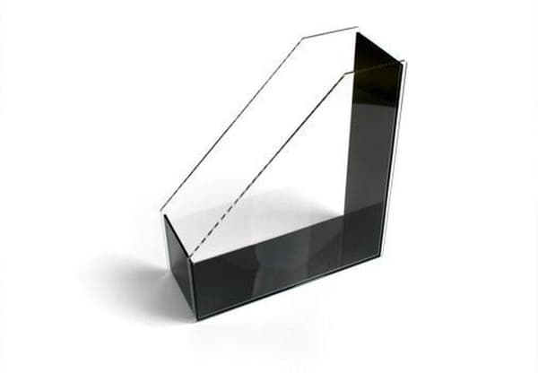Wedo Magasinhylde A4 format - Krystalklar akryl