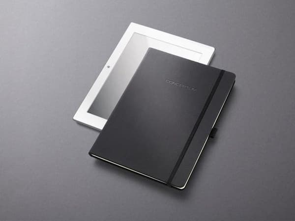 Sigel - muistivihko - A4+ - Conceptum Pure - musta - kovakantinen - 194 sivua - rivi - 80 grammaa paperia - SI-CO116