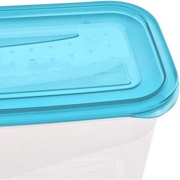 Fredo Fresh Frisk mad æsker Transp/blå Sæt 3 15x10x11 - 1l Keeper 30674