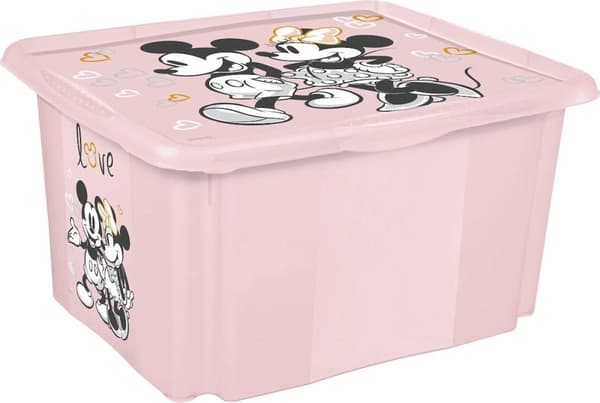 Keeper Minnie Mouse Rosa 24L förvaringslåda 1223758124700