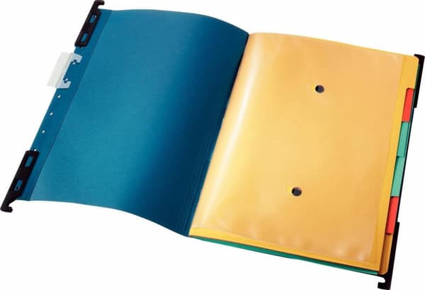 Leitz Alpha® Divide It Up Hängmapp - 6 fack - Blå