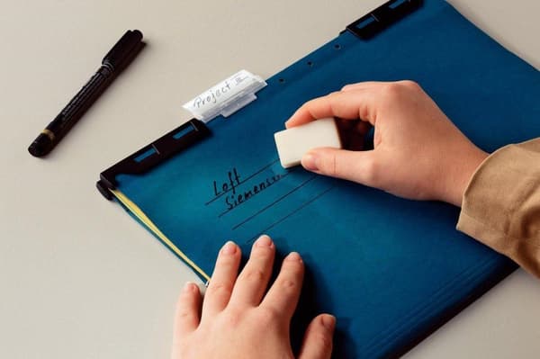 Leitz Alpha® Divide It Up Hängmapp - 6 fack - Blå