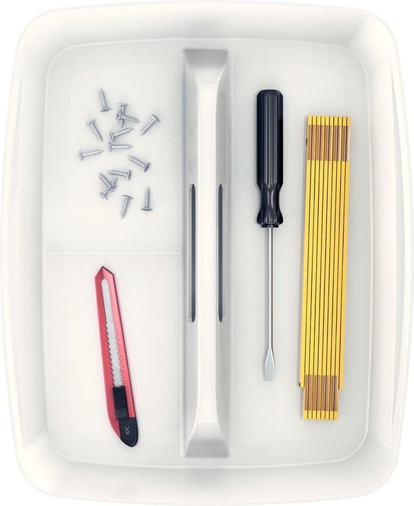 Leitz organizer MyBox, med håndtag, 2 størrelser, 3 rum,