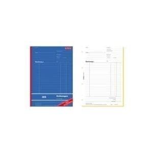 herlitz formularbog "Faktura 777,20 cm (306"), DIN A4, 2 x 40 ark - til markedet: D (888420)