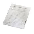 Miniatyrbild 1 av 4: LEITZ Premium sleeve, A5, PVC, grained, 0.15 mm open at the top and sides, document-proof, rigid film (4105-00-00)