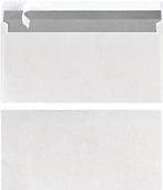 herlitz kirjekuori, DIN pitkä, ilman ikkunaa, valkoinen liima, 75 gsm, puuton, harmaa sisäpainatus (10419307)