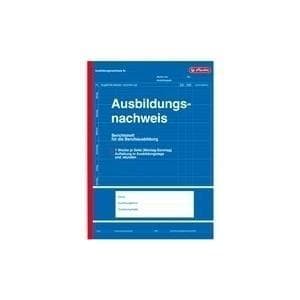herlitz formularbog "bevis for træning", DIN A4, 28 ark - 1 stk (840702)