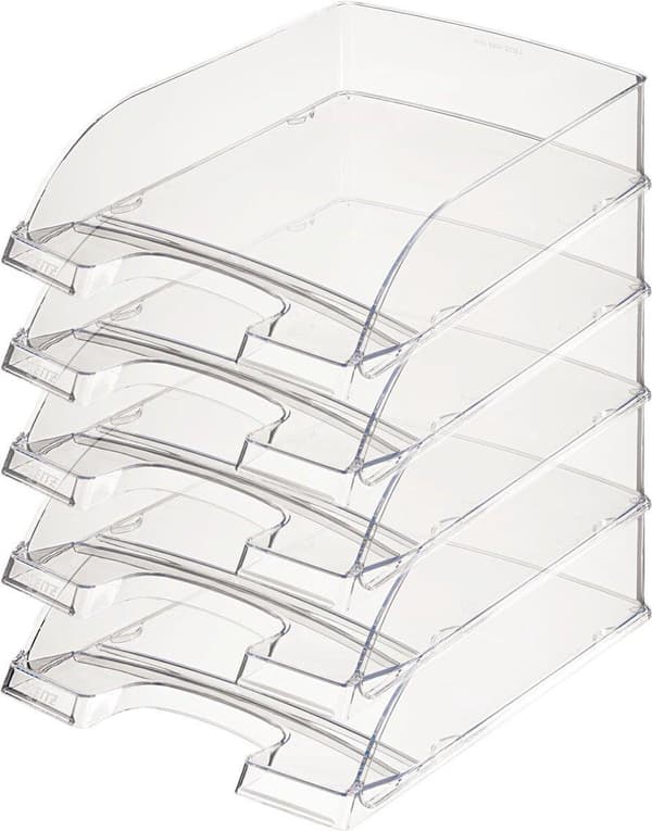 Leitz 52270020 Skrivebordsbakke polystyren rød (5227-00-20)
