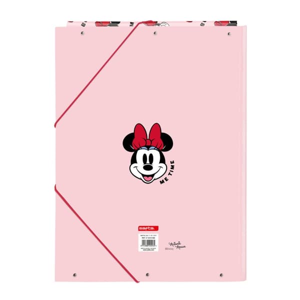 Järjestelykansio Minnie Mouse Me time Pinkki A4