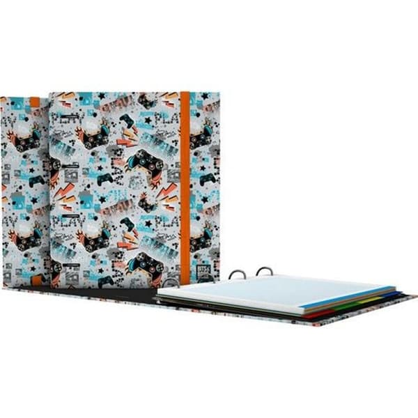 Rengaskansio Grafoplas Carpebook Play Harmaa A4 (2 osaa)