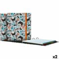 Pikkukuva 1 / 2: Rengaskansio Grafoplas Carpebook Play Harmaa A4 (2 osaa)