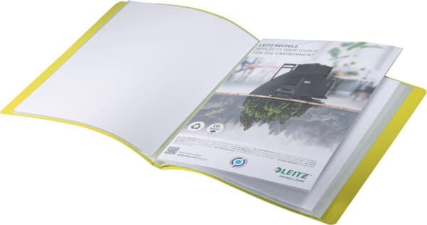 LEITZ Recycle displaybog DIN A4, 40 lommer gul (46770015)