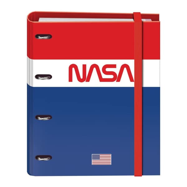 Rengaskansio DOHE Nasa Flag Vaihto-osa (100 Levyt) Monivärinen A4