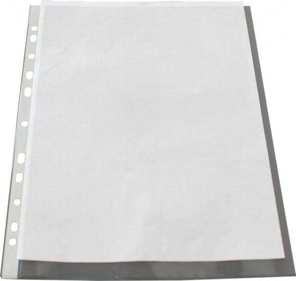 100 Pack 11 Hål A4 Pärmfickor Transparent
